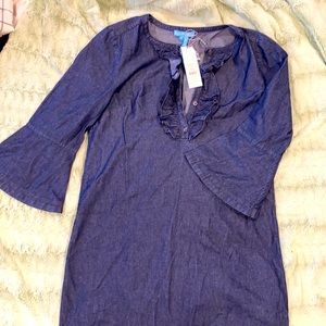 Draper James Dark Denim Dress